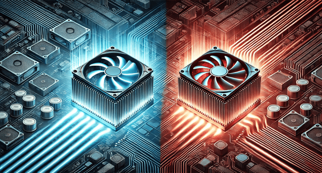 Active vs Passive Heat Sinks