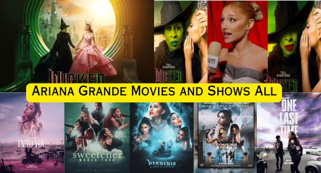 Ariana Grande Movies and TV Shows Nickelodeon List