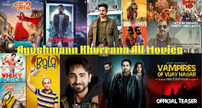 Ayushmann Khurrana New Movies