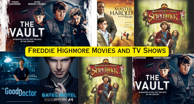 Freddie Highmore Movies and TV Shows on Netflix