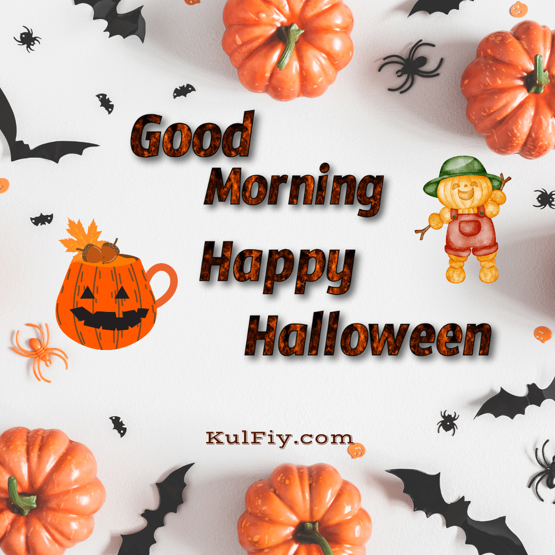 Good Morning Happy Halloween Images