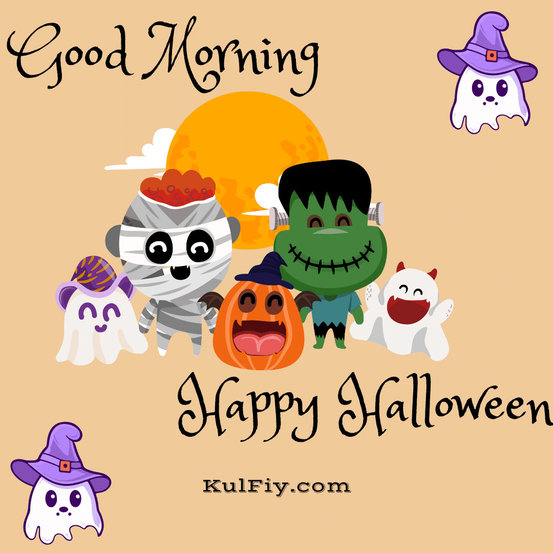 Good Morning Happy Halloween Images