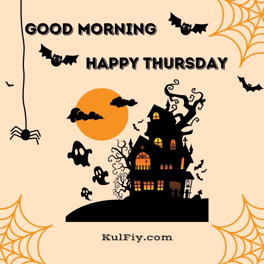 Good Morning Happy Thursday Halloween Images