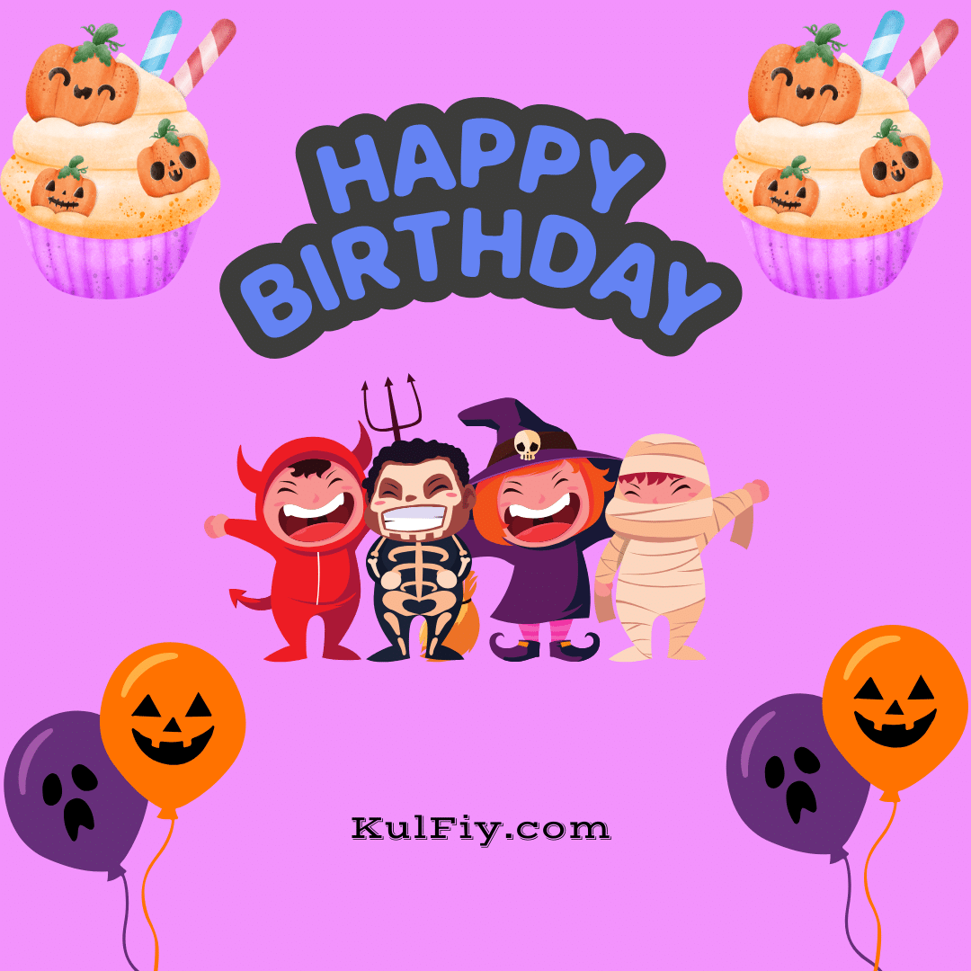 Halloween Happy Birthday Images