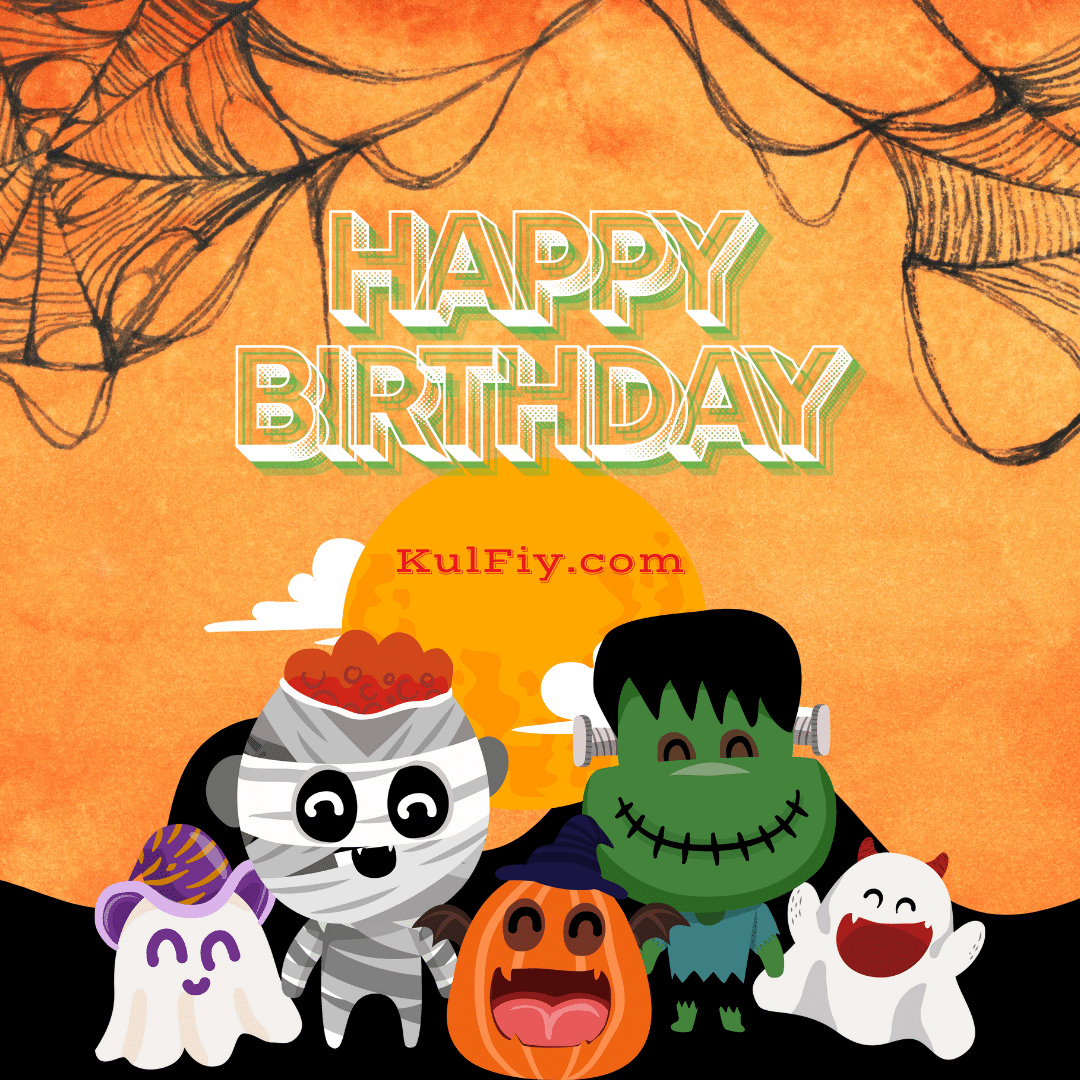 Halloween Happy Birthday Images