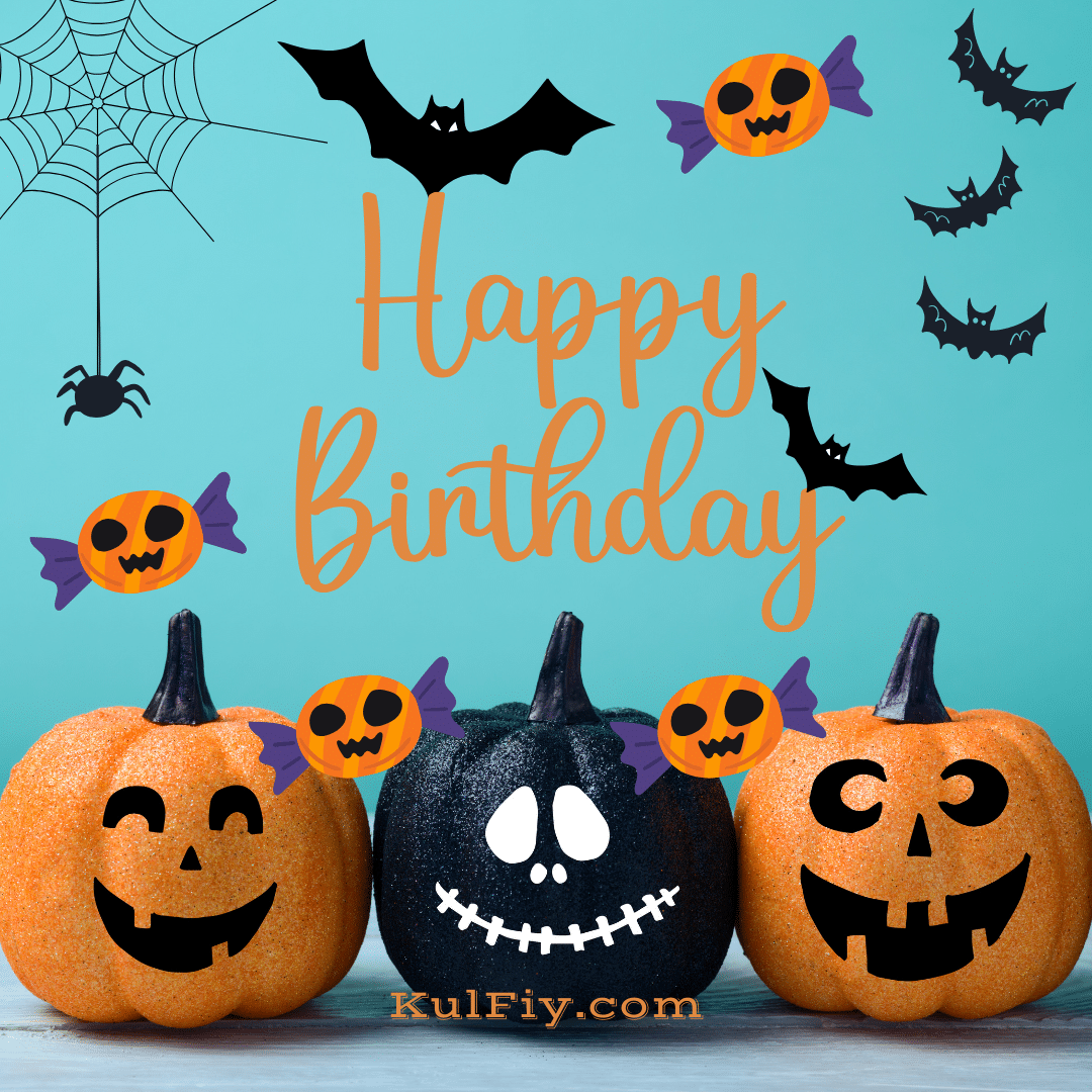 Halloween Happy Birthday Images