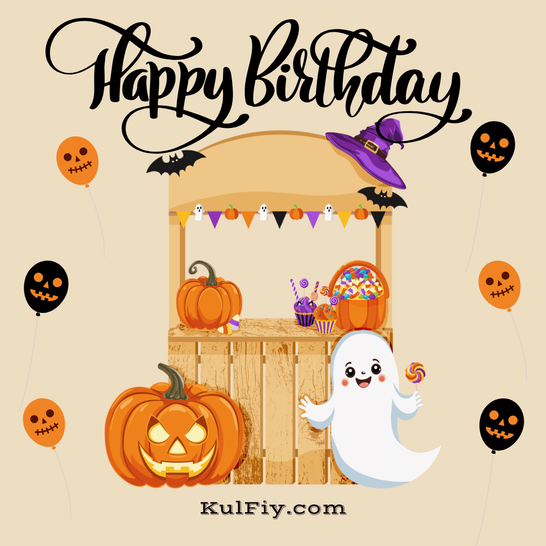 Halloween Happy Birthday Images