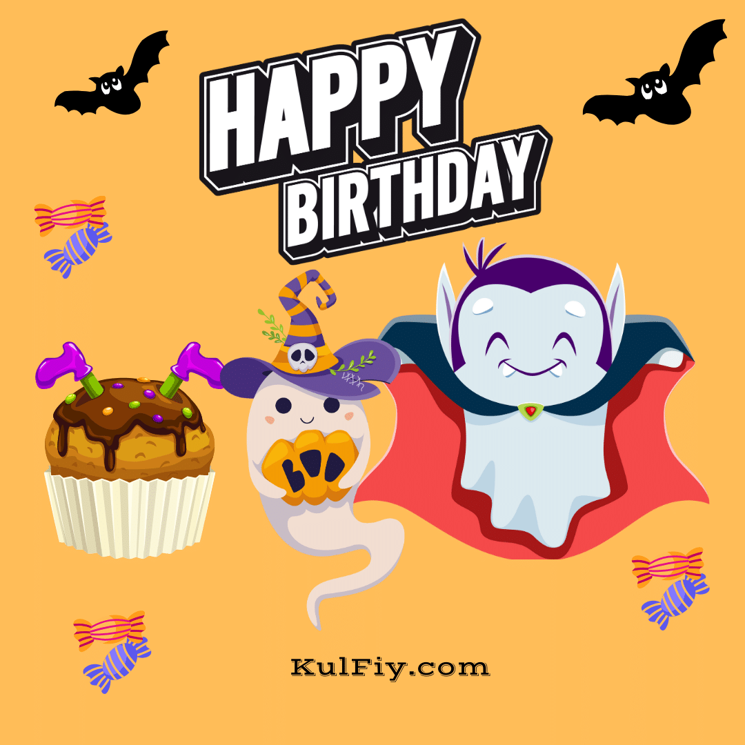 Halloween Happy Birthday Images