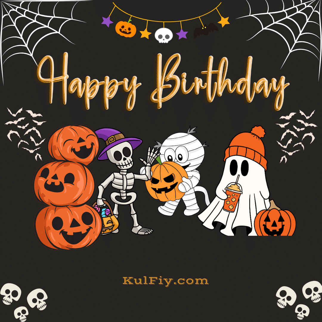 Halloween Happy Birthday Images