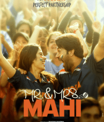 Mr. & Mrs. Mahi Poster