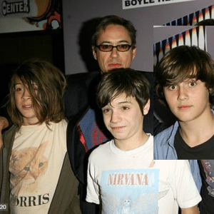 Robert Downey Jr Kids Photo