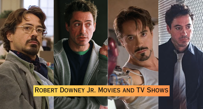 Robert Downey Jr. Movies and TV Shows